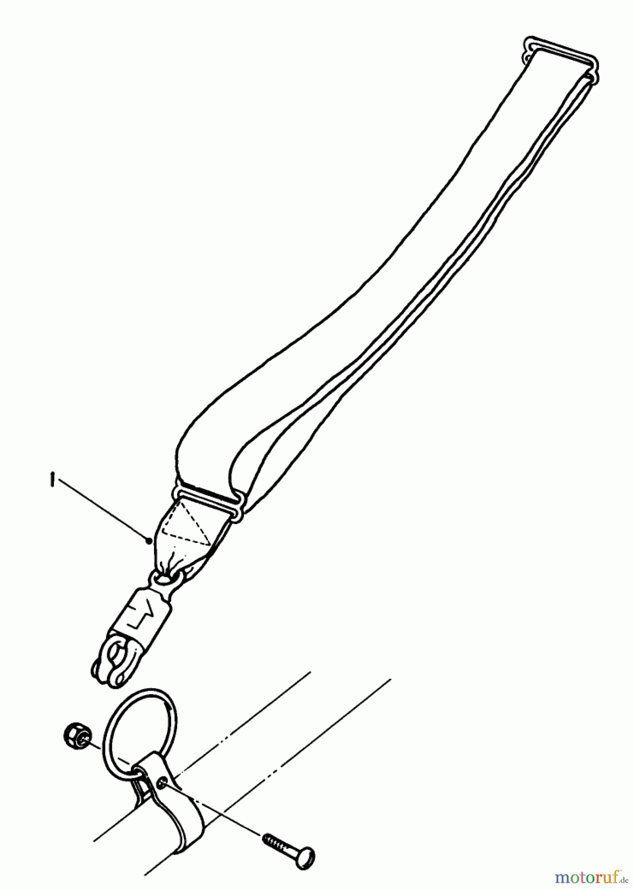  Toro Neu Trimmers, String/Brush 51603 (TC 300) - Toro TC 300 Gas Trimmer, 1983 (3000001-3999999) STANDARD HARNESS NO. 46-2950 (OPTIONAL)