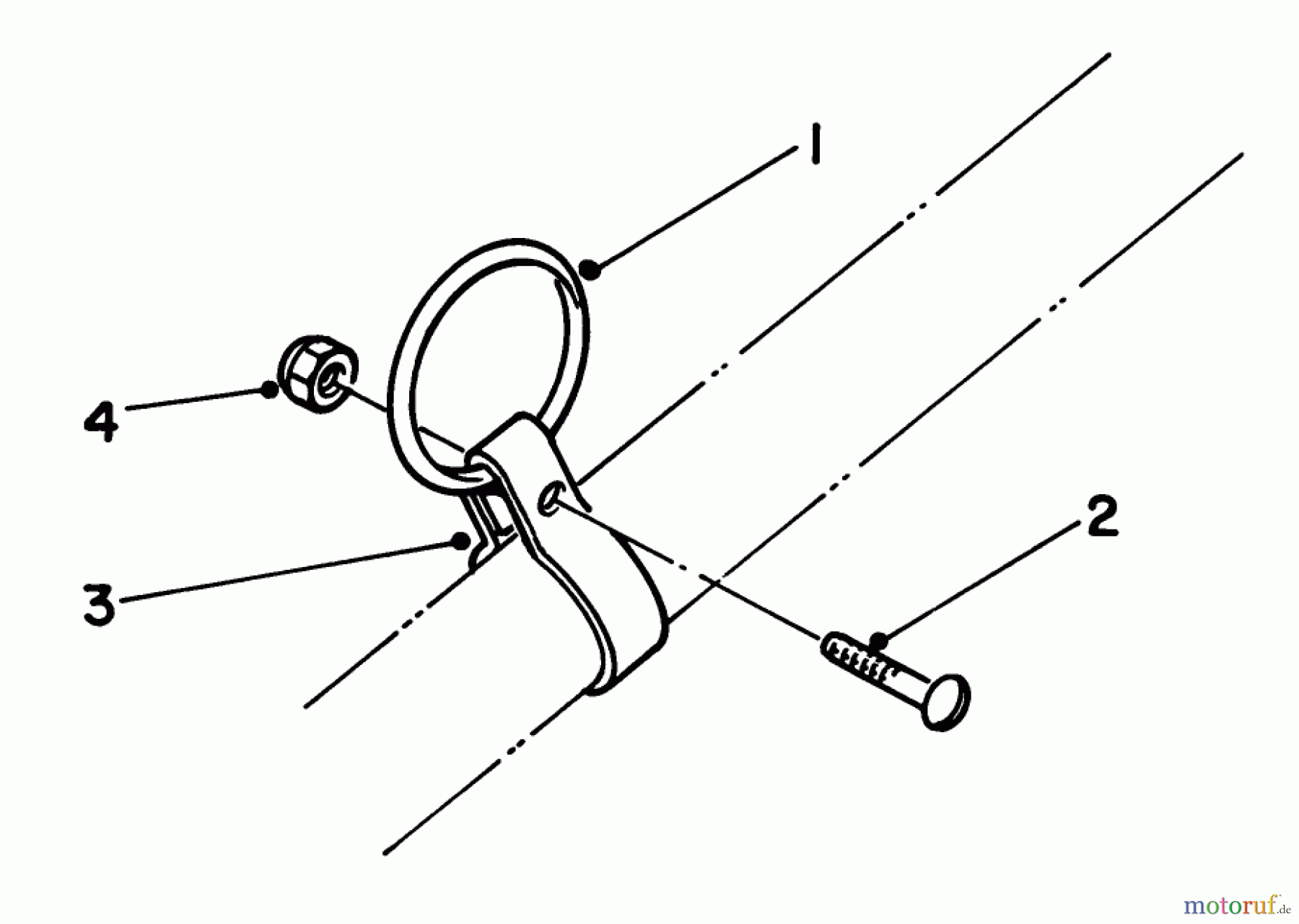  Toro Neu Trimmers, String/Brush 51604 (TC 400) - Toro TC 400 Gas Trimmer, 1983 (3000001-3999999) CLAMP & RING KIT NO. 46-269O (OPTIONAL)