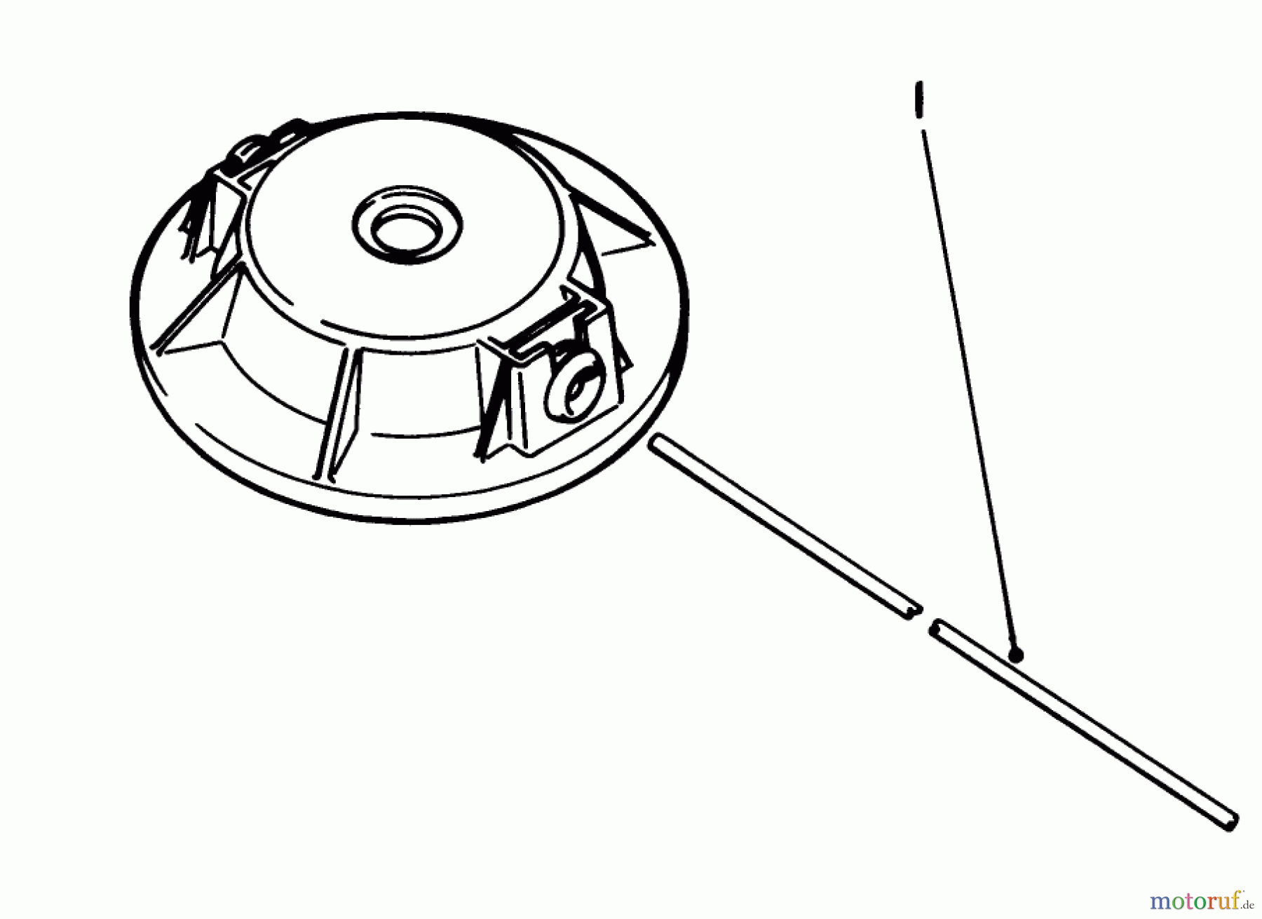 Toro Neu Trimmers, String/Brush 51644 (TC 4000) - Toro TC 4000 Gas Trimmer, 1985 (5000001-5999999) FIXED LINE HEAD NO. 51-2760 (OPTIONAL)
