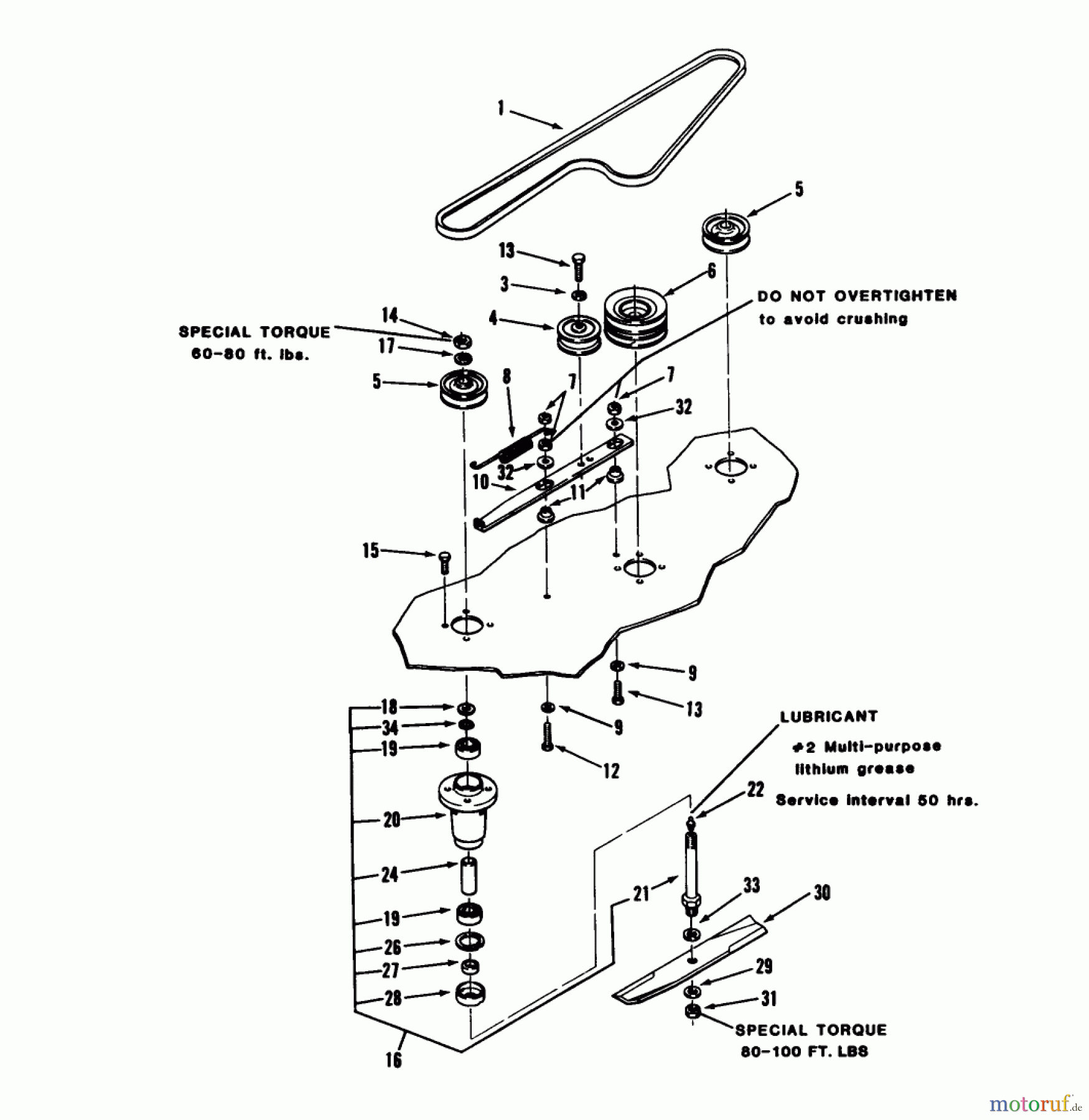  Toro Neu Mowers, Deck Assembly Only 05-36MR05 - Toro 36
