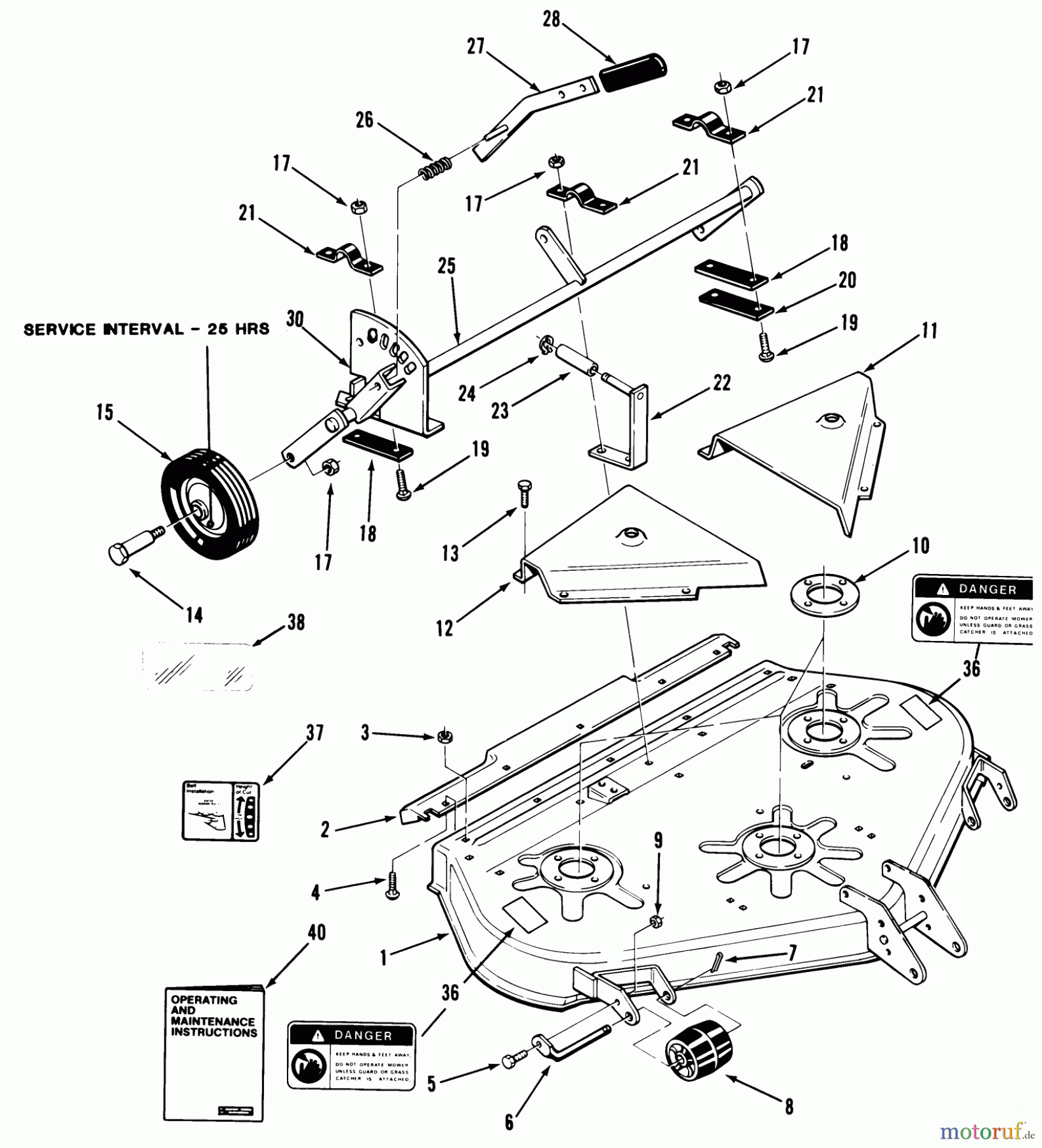  Toro Neu Mowers, Deck Assembly Only 05-42SK01 - Toro 42