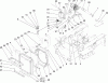 Compact Utility Loaders 22333 - Toro Dingo TX 525 Compact Utility Loader (SN: 270000001 - 270000400) (2007) Ersatzteile RADIATOR AND AIR CLEANER ASSEMBLY