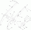Compact Utility Loaders 22334 - Toro Dingo TX 525 Wide Track Compact Utility Loader (SN: 270000001 - 270000400) (2007) Ersatzteile LOADER ARM ASSEMBLY