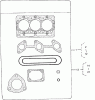 Compact Utility Loaders 22337CP - Toro Dingo 320-D Compact Utility Loader (SN: 311000001 - 311999999) (2011) Ersatzteile GASKET KIT ASSEMBLY