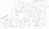 Compact Utility Loaders 22337CP - Toro Dingo 320-D Compact Utility Loader (SN: 312000001 - 312999999) (2012) Ersatzteile FRAME AND LOADER ARM ASSEMBLY