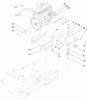 Compact Utility Loaders 22337CP - Toro Dingo 320-D Compact Utility Loader (SN: 313000001 - 313999999) (2013) Ersatzteile ENGINE MOUNTING ASSEMBLY