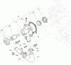Compact Utility Loaders 22337CP - Toro Dingo 320-D Compact Utility Loader (SN: 314000001 - 314999999) (2014) Ersatzteile WATER PUMP AND WATER PIPE ASSEMBLY