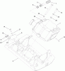 Compaction Equipment 68071 (RP-500) - Toro Reversible Plate Compactor (SN: 313000001 - 313999999) (2013) Ersatzteile BED PLATE ASSEMBLY