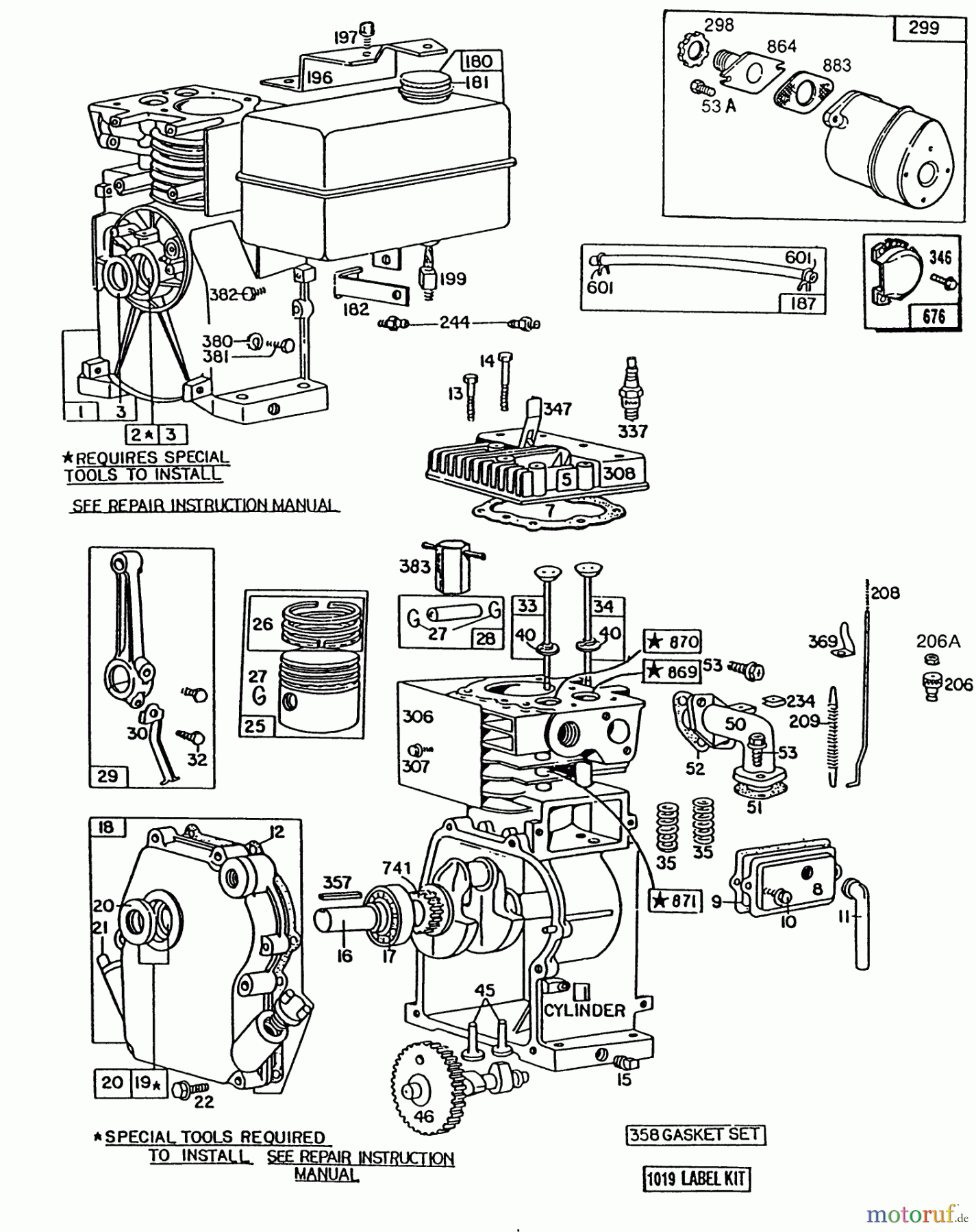 5 Hp Briggs Engine Parts Diagram Briggs And Stratton ...