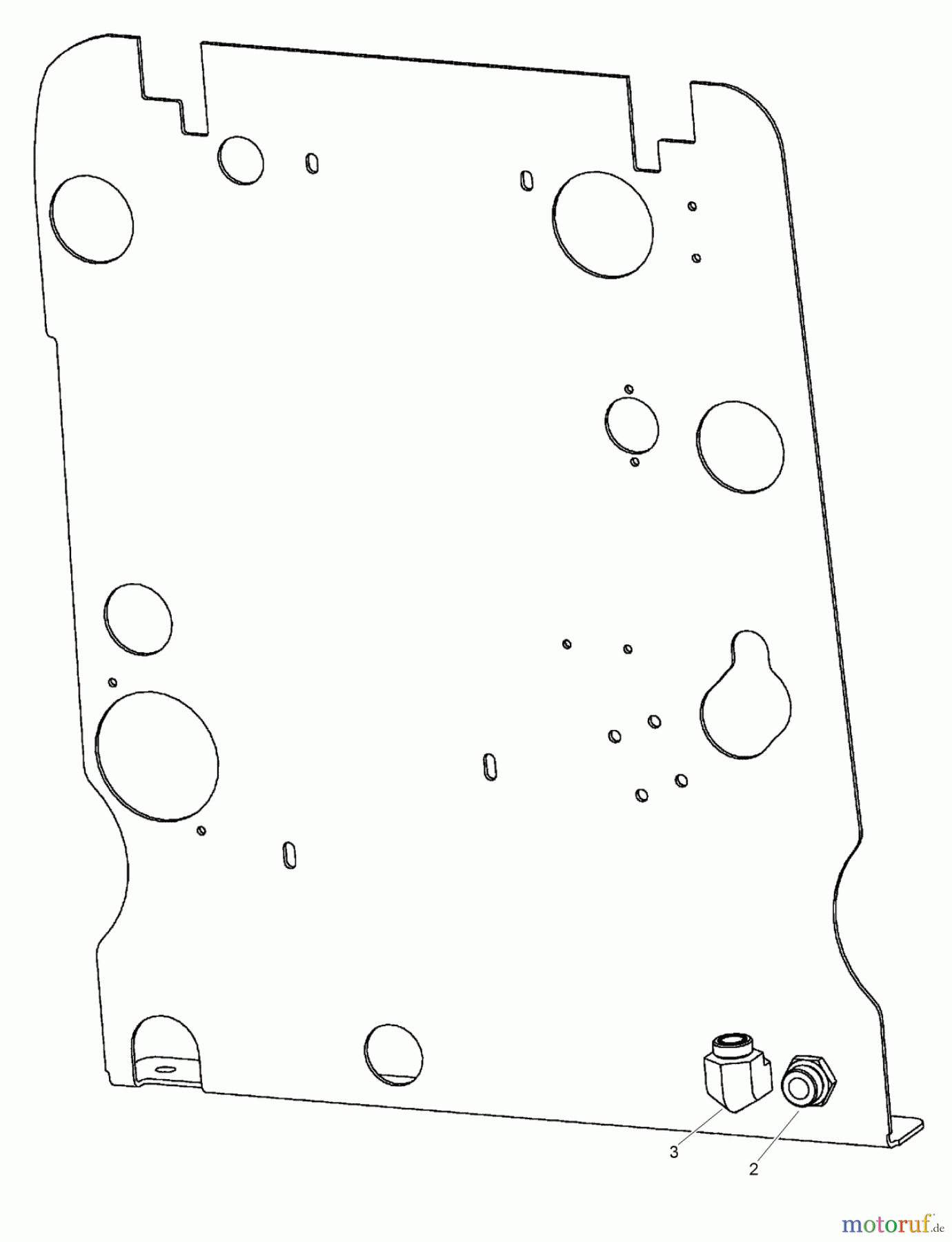  Zubehör DD4045 - Toro EarthPro Directional Drill (2009) BULKHEAD FITTING KIT