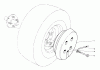 Rasenmäher Zubehör 30761 - Toro 44" Two Stage Snowthrower, ProLine 118 (SN: 390001 - 399999) (1993) Ersatzteile WHEEL WEIGHT