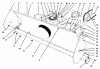 Rasenmäher Zubehör 30761 - Toro 44" Two Stage Snowthrower, ProLine 118/120 (SN: 690001 - 699999) (1996) Ersatzteile HOUSING ASSEMBLY