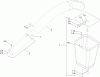 Rasenmäher Zubehör 78562 - Toro 48" and 52" E-Z Vac Twin Bagging System, Z Master G3 Mower (SN: 312000001 - 312999999) (2012) Ersatzteile BAG AND TUBE ASSEMBLY