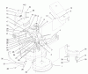 Mähdecks 30139 - Toro 37" Recycler Mower (SN: 220000001 - 220999999) (2002) Ersatzteile PULLEY, DECK AND COVER ASSEMBLY