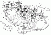 Mähdecks 30144 - Toro 44" Side Discharge Mower (SN: 491352 - 499999) (1994) Ersatzteile CUTTING UNIT ASSEMBLY