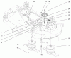 Mähdecks 30149 - Toro 44" Side Discharge Mower (SN: 200000001 - 200999999) (2000) Ersatzteile SPINDLE AND IDLERS ASSEMBLY