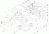 Mähdecks 30151 - Toro 52" Side Discharge Mower (SN: 240000001 - 240999999) (2004) Ersatzteile DECK AND SPINDLE ASSEMBLY