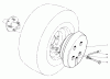 Rasen- und Garten Traktoren 30718 - Toro ProLine 118 (SN: 0000001 - 0999999) (1990) Ersatzteile WHEELWEIGHT KIT MODEL NO. 56-6620 (OPTIONAL) (FOR 44" SNOW THROWER MODEL NO. 30761)