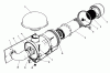 Rasen- und Garten Traktoren 30718 - Toro ProLine 118 (SN: 1000001 - 1999999) (1991) Ersatzteile REMOTE AIR CLEANER KIT NO. 55-8460 (OPTIONAL)