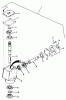 Rasen- und Garten Traktoren 30718 - Toro ProLine 118 (SN: 2000001 - 2999999) (1992) Ersatzteile GRASS COLLECTION SYSTEM MODEL NO. 30751 & 30576 (OPTIONAL) GEAR BOX ASSEMBLY MODEL NO. 4398-P91