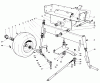 Rasen- und Garten Traktoren 30718 - Toro ProLine 118 (SN: 2000001 - 2999999) (1992) Ersatzteile REAR AXLE ASSEMBLY