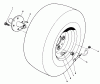 Rasen- und Garten Traktoren 30754 - Toro Groundsmaster 117 Tractor (SN: 9000001 - 9999999) (1989) Ersatzteile FRONT WHEEL ASSEMBLY