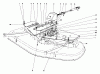 Rasen- und Garten Traktoren 30760 - Toro Groundsmaster 52 Tractor (SN: 00000001 - 09999999) (1980) Ersatzteile DECK COVERS AND GEAR BOX