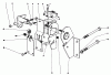 Rasen- und Garten Traktoren 30760 - Toro Groundsmaster 52 Tractor (SN: 90000001 - 99999999) (1979) Ersatzteile TRANSMISSION INTERLOCK ASSEMBLY
