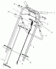 Vertikutierer / Belüfter 62064 - Toro 442 Turf Aerator (SN: 790001 - 799099) (1997) Ersatzteile HANDLE AND CONTROL ASSEMBLY