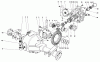 Mähdecks 30575 - Toro 72" Side Discharge Mower (SN: 700001 - 799999) (1987) Ersatzteile DIFFERENTIAL ASSEMBLY