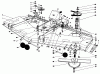 Mähdecks 30564 - Toro 62" Side Discharge Mower (SN: 800001 - 899999) (1988) Ersatzteile CUTTING UNIT MODEL NO. 30564 #1