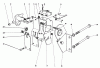 Mähdecks 30564 - Toro 62" Side Discharge Mower (SN: 800001 - 899999) (1988) Ersatzteile TRANSMISSION INTERLOCK ASSEMBLY