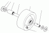 Mähdecks 30564 - Toro 62" Side Discharge Mower (SN: 500001 - 599999) (1995) Ersatzteile PHENOLIC WHEEL ASSEMBLY NO. 27-1050 (OPTIONAL)