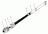 Mähdecks 30721 - Toro 72" Side Discharge Mower (SN: 400001 - 499999) (1984) Ersatzteile DRIVE SHAFT ASSEMBLY-21-3090