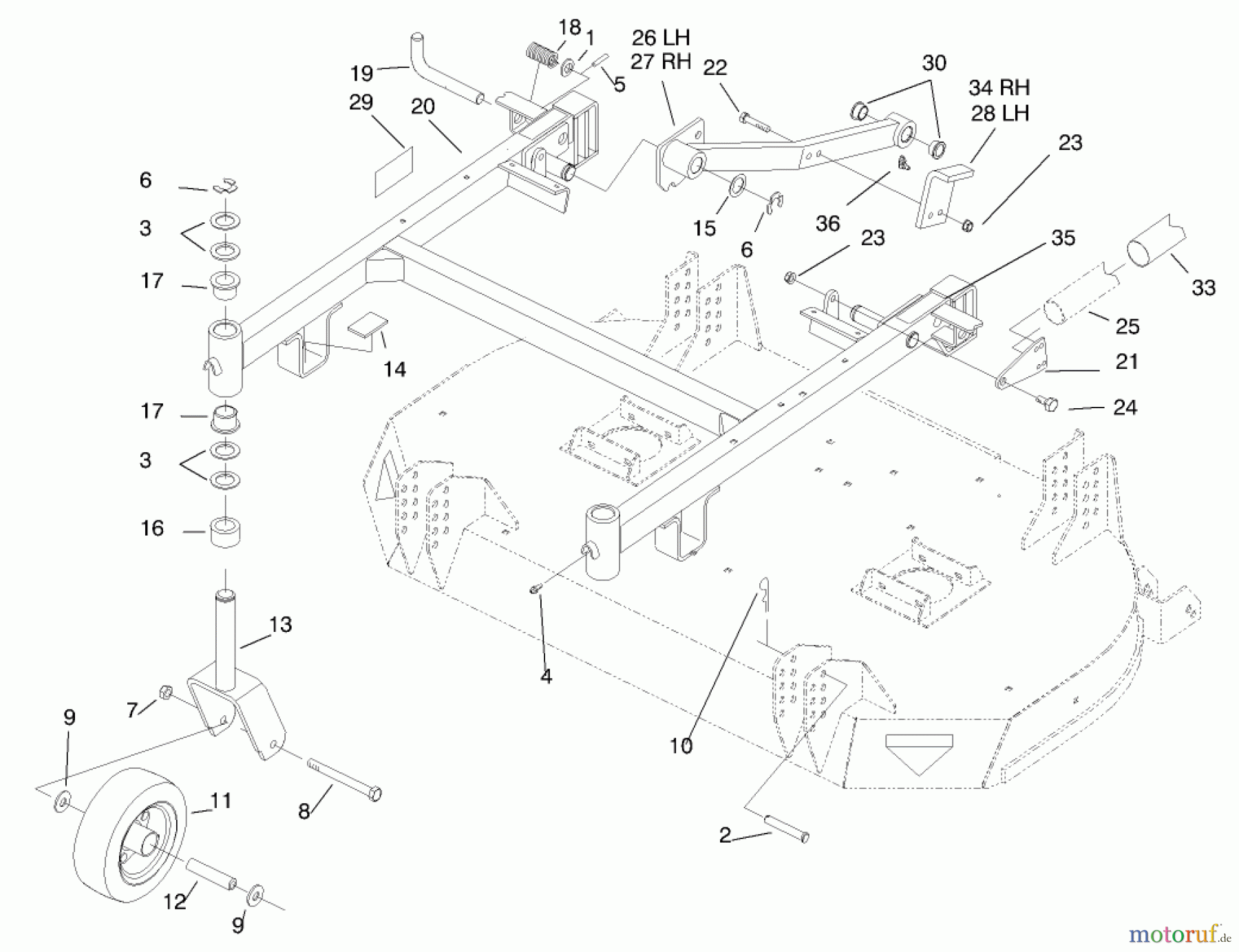 Mähdecks 78477 - Toro 48