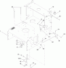 Rasenmäher Antrieb 30069 - Toro Commercial Walk-Behind Traction Unit, 18HP, Pistol-Grip, Hydro Drive (SN: 311000001 - 311999999) (2011) Ersatzteile FRAME AND LINKAGE ASSEMBLY