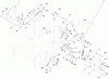 Rasenmäher Antrieb 30069 - Toro Commercial Walk-Behind Traction Unit, 18HP, Pistol-Grip, Hydro Drive (SN: 314000001 - 314999999) (2014) Ersatzteile CONTROL LINKAGE ASSEMBLY