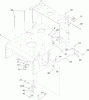 Rasenmäher Antrieb 30069 - Toro Commercial Walk-Behind Traction Unit, 18HP, Pistol-Grip, Hydro Drive (SN: 314000001 - 314999999) (2014) Ersatzteile FRAME AND LINKAGE ASSEMBLY