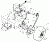 Rasenmäher Antrieb 30106 - Toro Mid-Size ProLine Gear Traction Unit, 12.5 hp (SN: 0000001 - 0999999) (1990) Ersatzteile AXLE ASSEMBLY