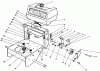 Rasenmäher Antrieb 30106 - Toro Mid-Size ProLine Gear Traction Unit, 12.5 hp (SN: 0000001 - 0999999) (1990) Ersatzteile FRAME ASSEMBLY