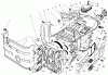 Rasenmäher Antrieb 30115 - Toro Mid-Size ProLine Gear Traction Unit, 12.5 hp (SN: 9000001 - 9999999) (1989) Ersatzteile ENGINE ASSEMBLY