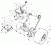 Rasenmäher Antrieb 30116 - Toro Mid-Size ProLine Gear Traction Unit, 16 hp (SN: 6000001 - 6999999) (1986) Ersatzteile AXLE ASSEMBLY