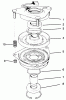 Rasenmäher Antrieb 30156 - Toro Mid-Size ProLine Traction Unit, Gear Drive, 12.5 hp (SN: 490001 - 499999) (1994) Ersatzteile CLUTCH ASSEMBLY NO. 54-3200