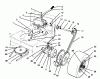 Rasenmäher Antrieb 30157 - Toro Mid-Size ProLine Traction Unit, Gear Drive, 12.5 hp (SN: 490001 - 499999) (1994) Ersatzteile AXLE ASSEMBLY