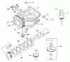 Rasenmäher Antrieb 30159 - Toro Mid-Size ProLine Traction Unit, Gear Drive, 13 hp (SN: 890001 - 899999) (1998) Ersatzteile CRANKCASE