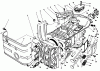 Rasenmäher Antrieb 30165 - Toro Mid-Size ProLine Traction Unit, Gear Drive, 12.5 hp (SN: 2000001 - 2999999) (1992) Ersatzteile ENGINE ASSEMBLY