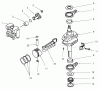 Rasenmäher Antrieb 30165 - Toro Mid-Size ProLine Traction Unit, Gear Drive, 12.5 hp (SN: 210000001 - 210999999) (2001) Ersatzteile PISTON/CRANKSHAFT