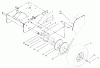Rasenmäher Antrieb 30165 - Toro Mid-Size ProLine Traction Unit, Gear Drive, 12.5 hp (SN: 230000001 - 230999999) (2003) Ersatzteile BRAKE PULLEY AND WHEEL ASSEMBLY