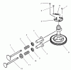 Rasenmäher Antrieb 30165 - Toro Mid-Size ProLine Traction Unit, Gear Drive, 12.5 hp (SN: 230000001 - 230999999) (2003) Ersatzteile VALVE AND CAMSHAFT ASSEMBLY KAWASAKI MODEL FB460V-LS08