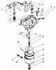Rasenmäher Antrieb 30170 - Toro Mid-Size ProLine Traction Unit, Gear Drive, 12.5 hp (SN: 1000001 - 1999999) (1991) Ersatzteile CARBURETOR ASSEMBLY